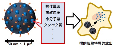 ナノメディスン（複合材料から難治士官治療へ）